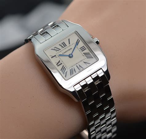 cartier santos ladies watches|santos cartier watch price.